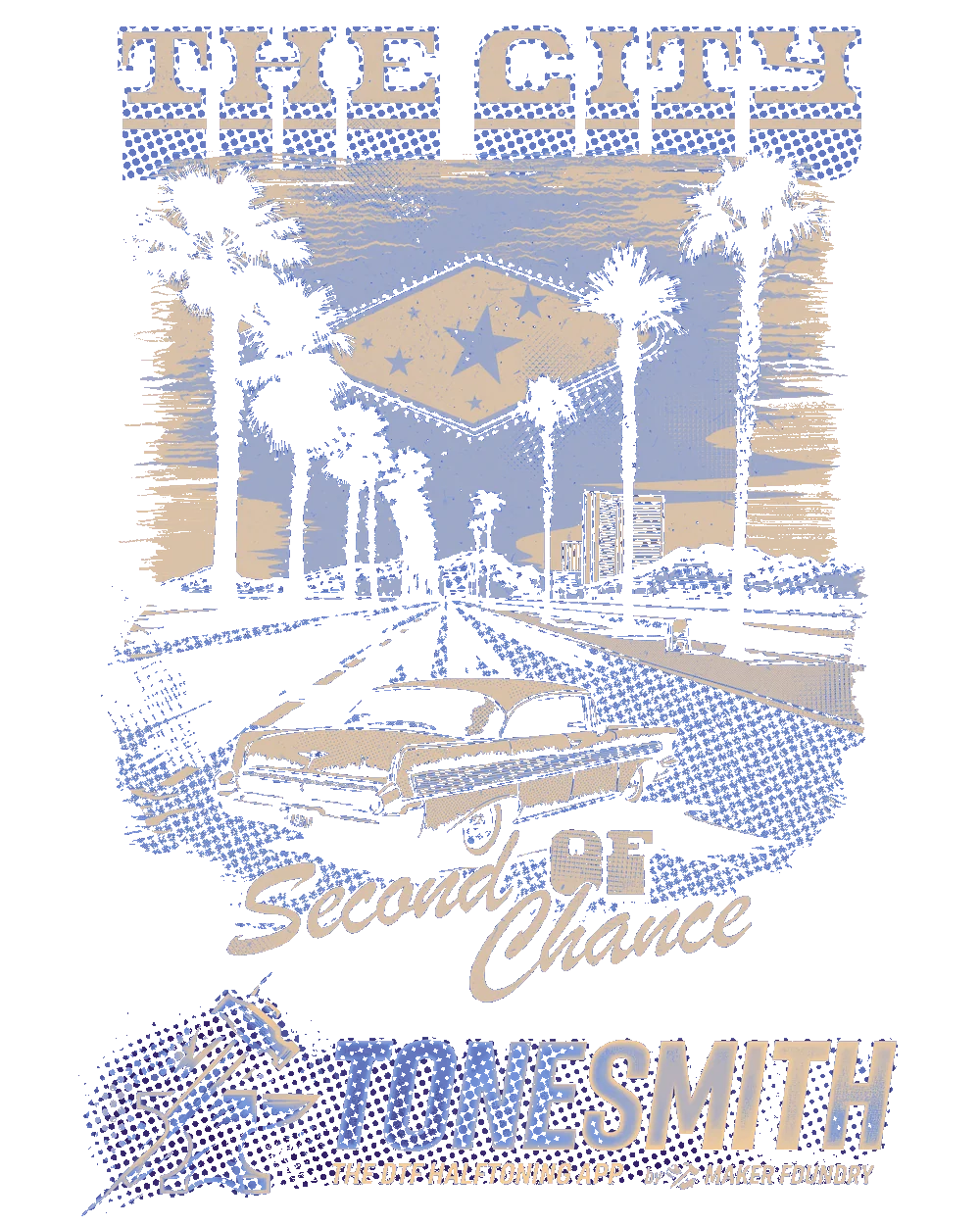 The design with the Gradient map effect