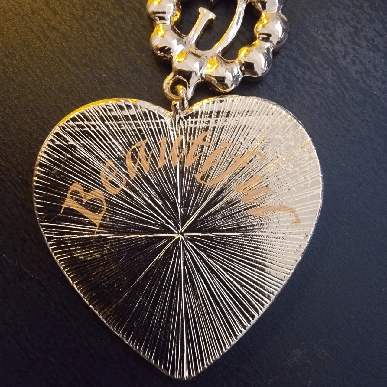 gold metal earring test grid