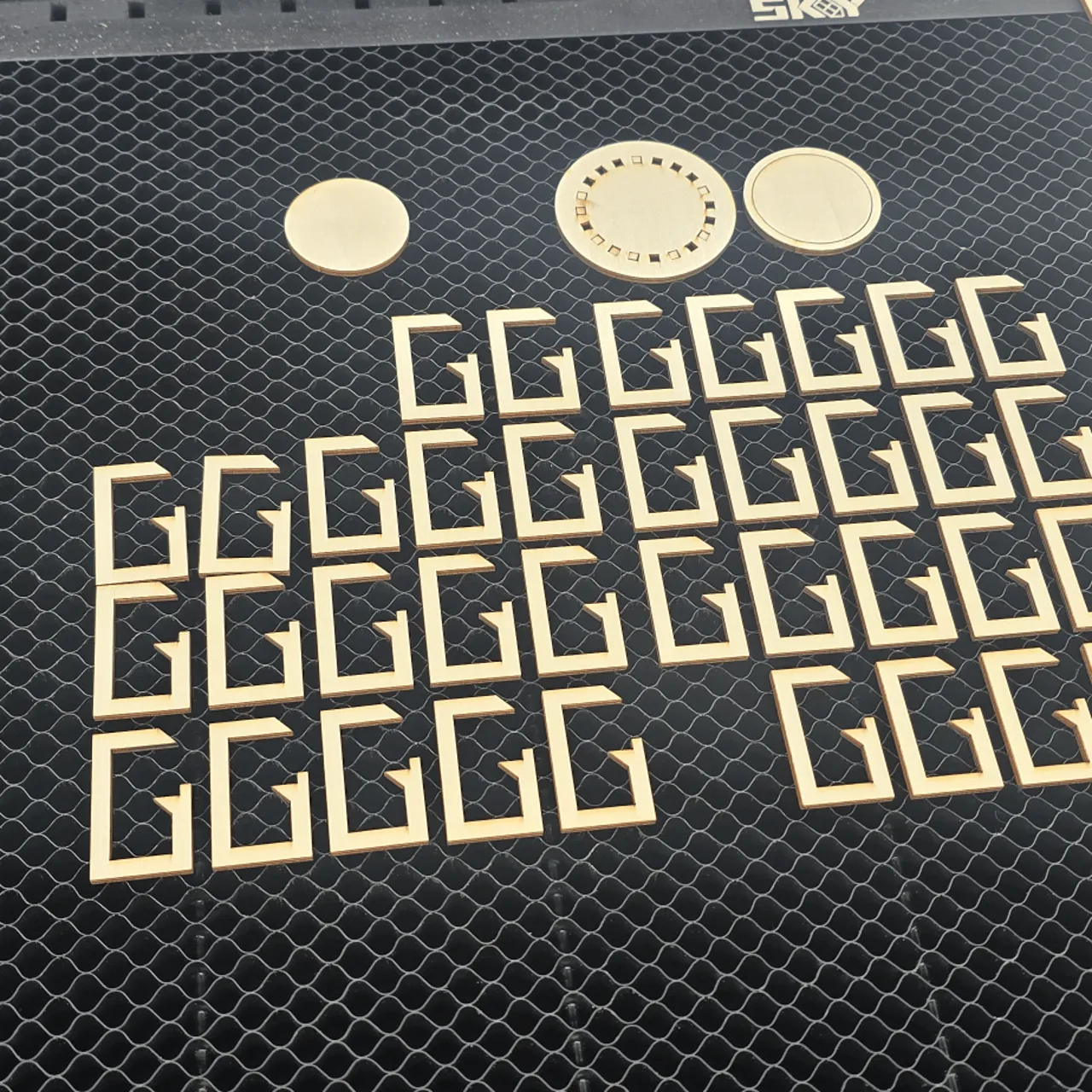 1/8"(3mm) Basswood Plywood test grid