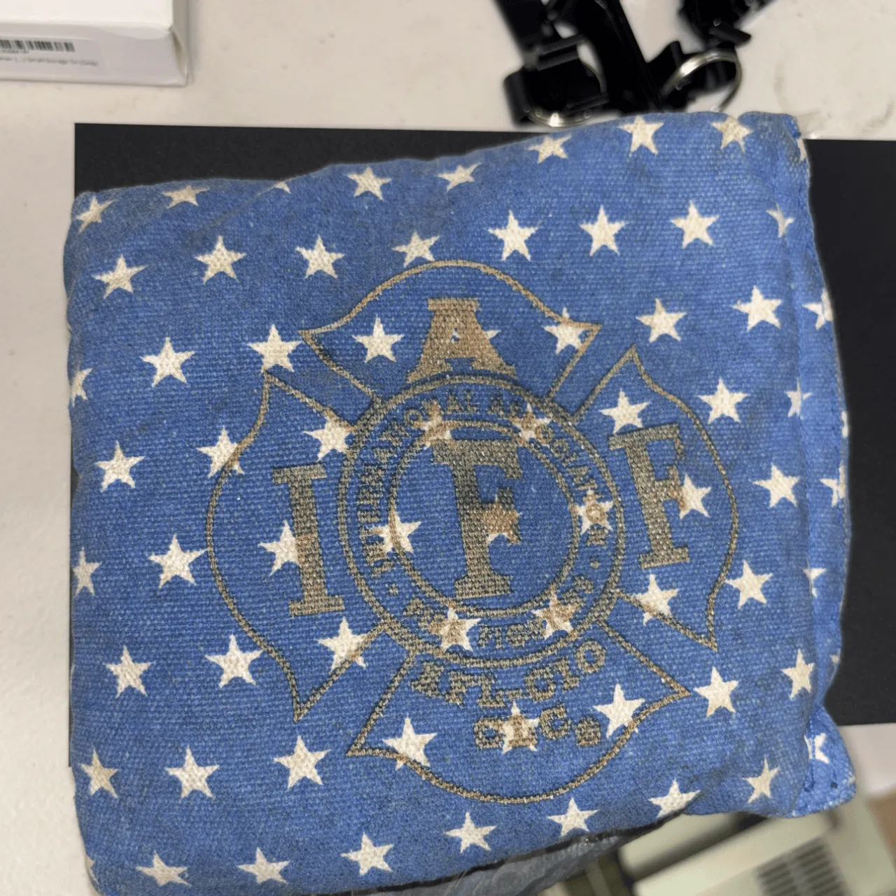 White Canvas Tote Bag test grid