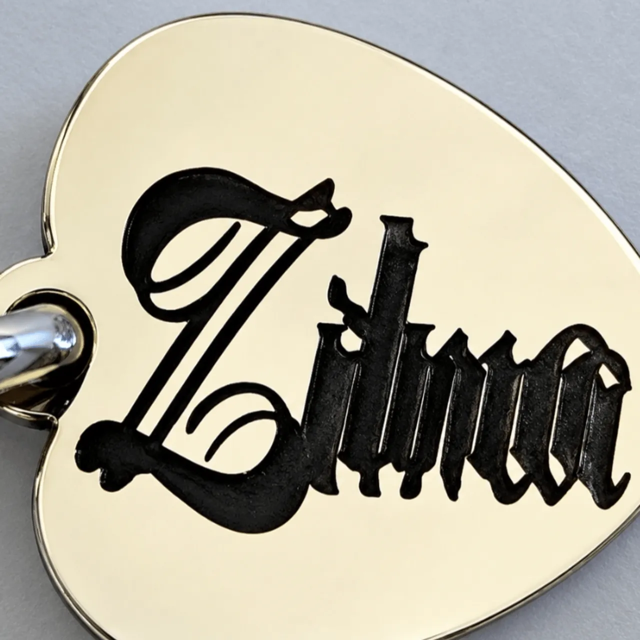 Stainless Steel Military Pendant (Keychain, Necklace) test grid