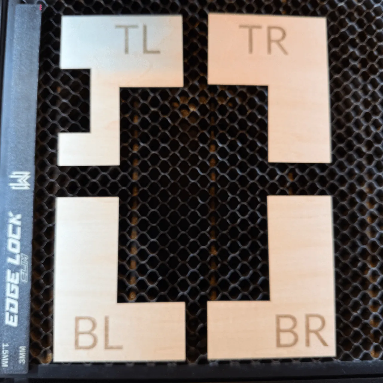 1/8"(3mm) Basswood Plywood test grid