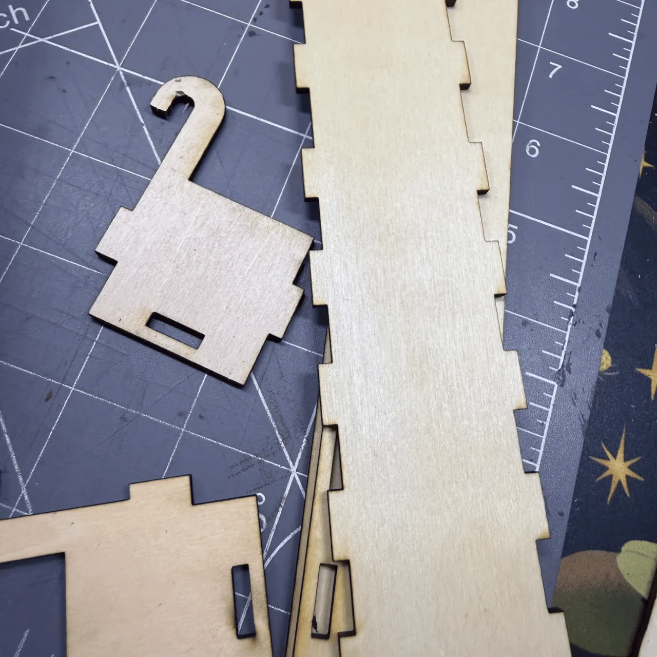 1/8"(3mm) Basswood Plywood test grid