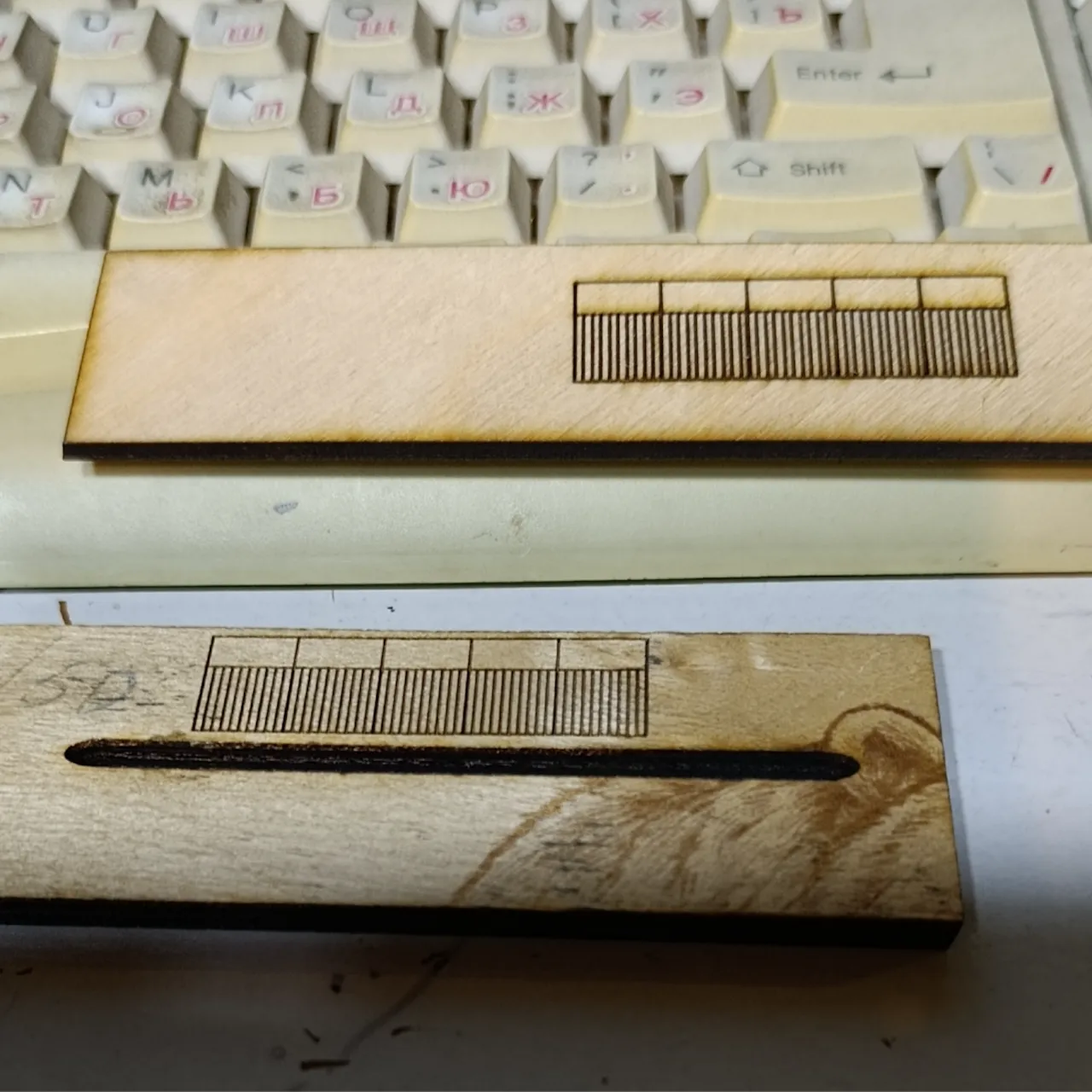 1/8"(3mm) Birch Plywood test grid