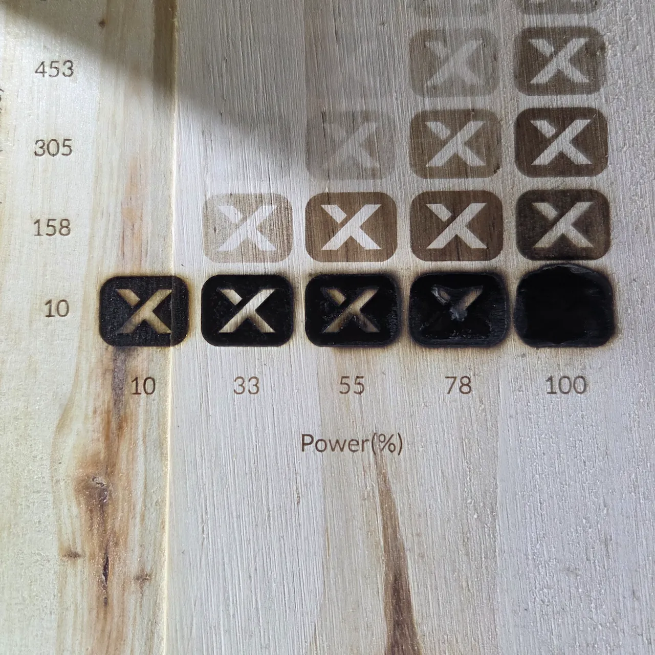 Pine Wood test grid