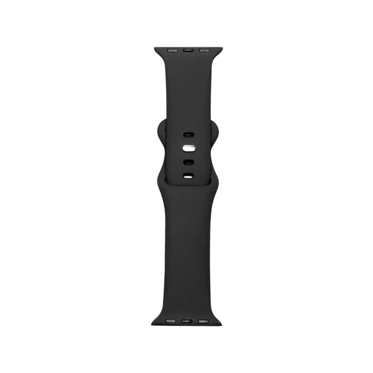 Rainbow Silicone Watch Bands Black
