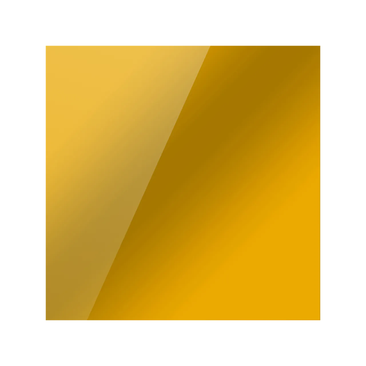 1/8"(3mm) Deep Gold Mirror Acrylic