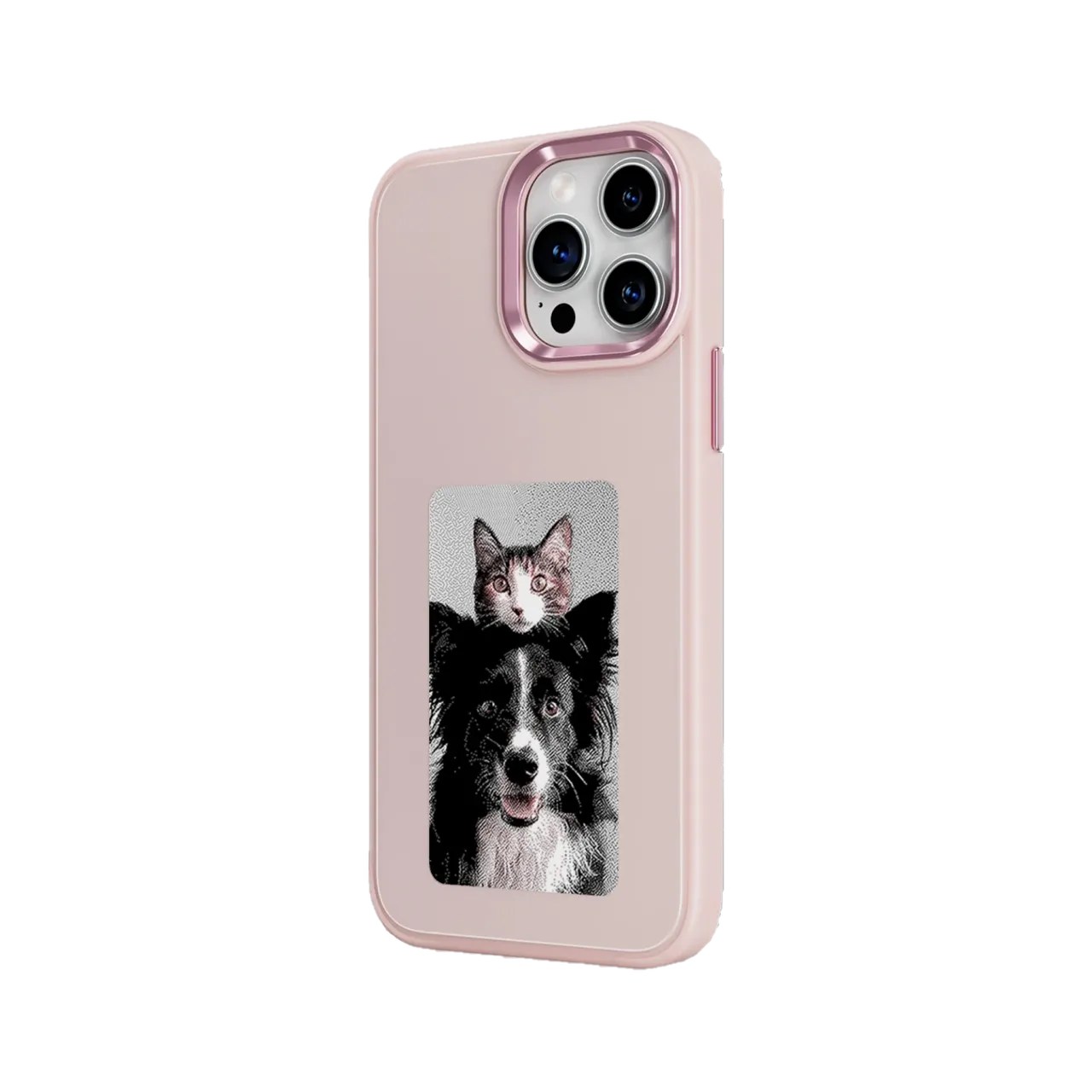 xCool InkPlay Smart E-Ink Photo Phone Case (Pink)