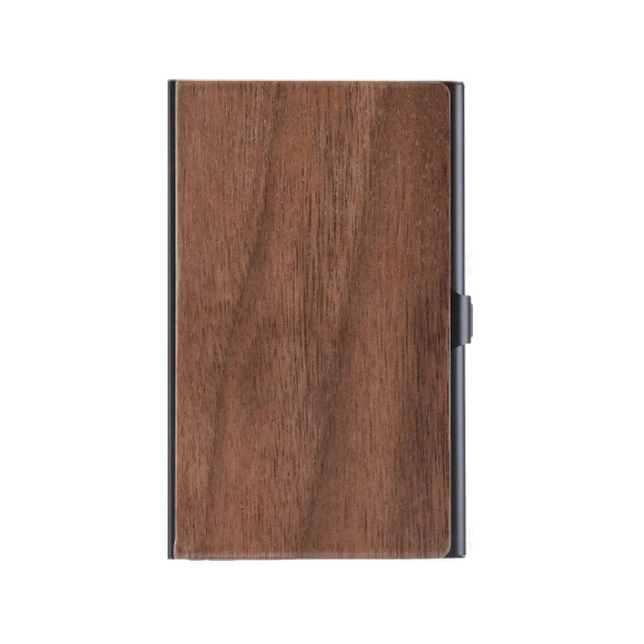 Walnut Wooden Business Card Holder