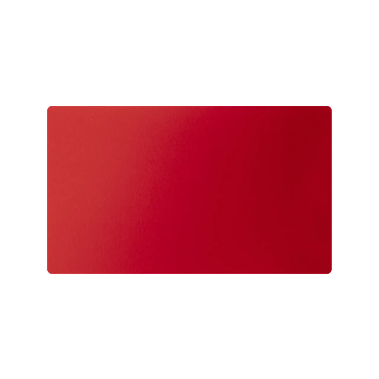 Red Metal Business Card