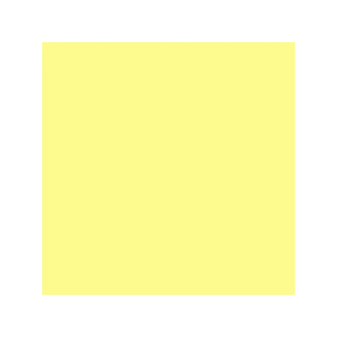 A4 Colored Cardboard - Light Yellow