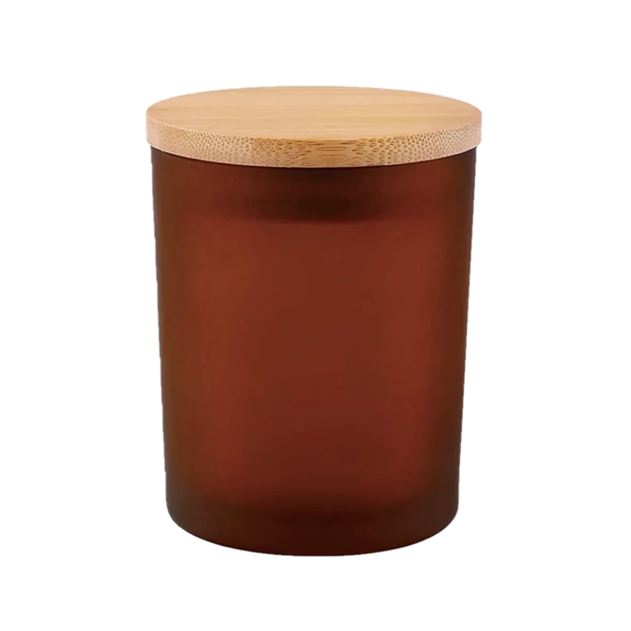 7oz(210ml) Frosted Amber Candle Jars with Making Kits