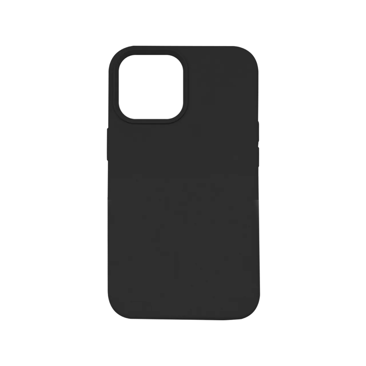 Rainbow Silicone Magnetic Phone Case Black