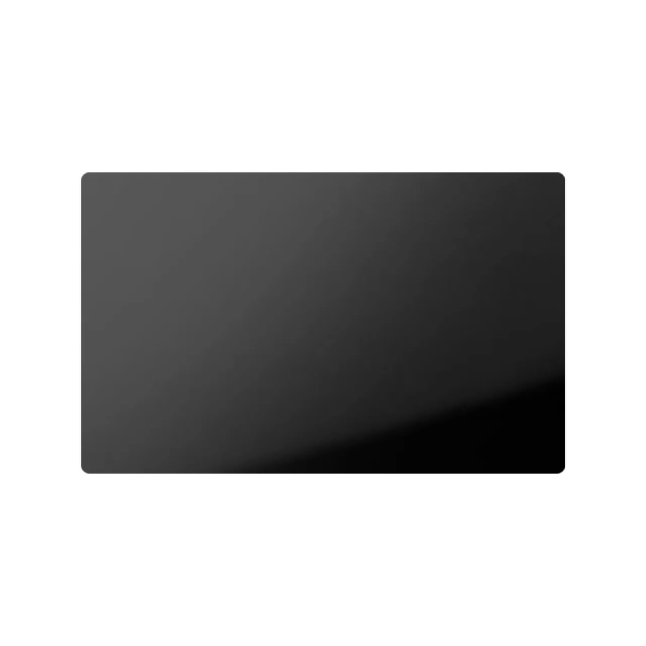 1/64"(0.2mm) Black Metal Business Card