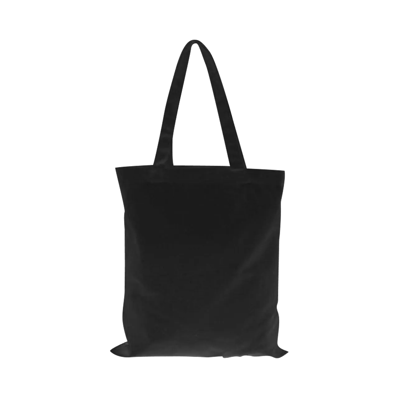 Black Canvas Tote Bag