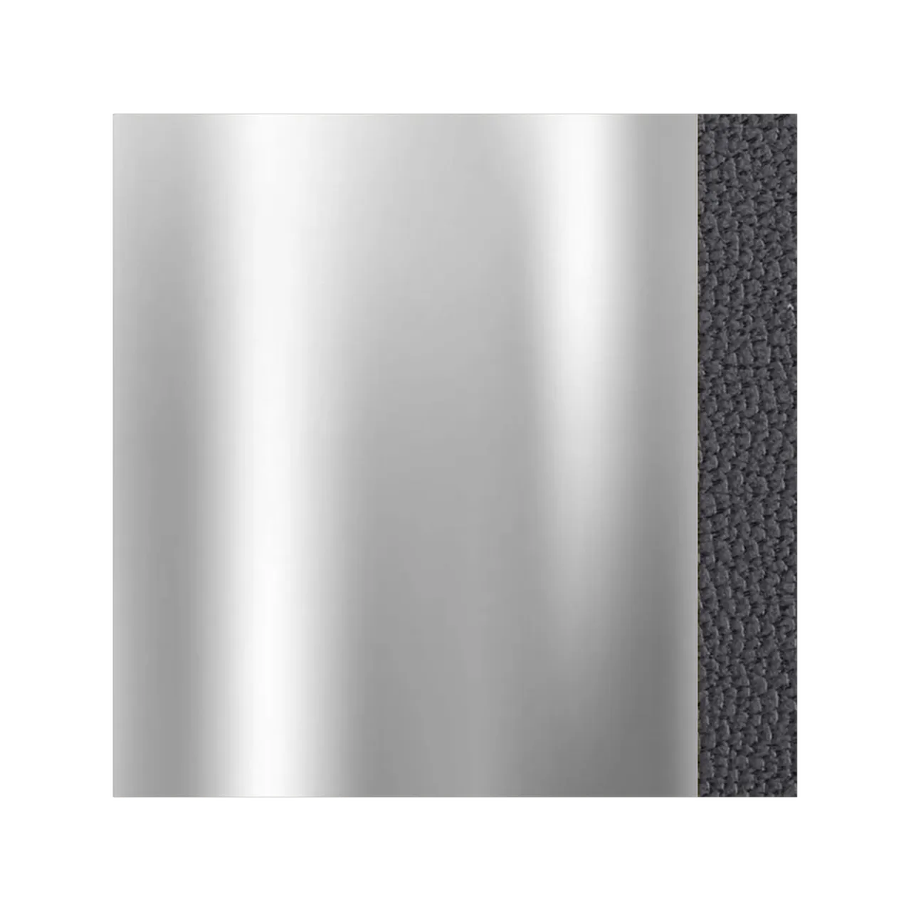 Silver Laser Foil with Leather
