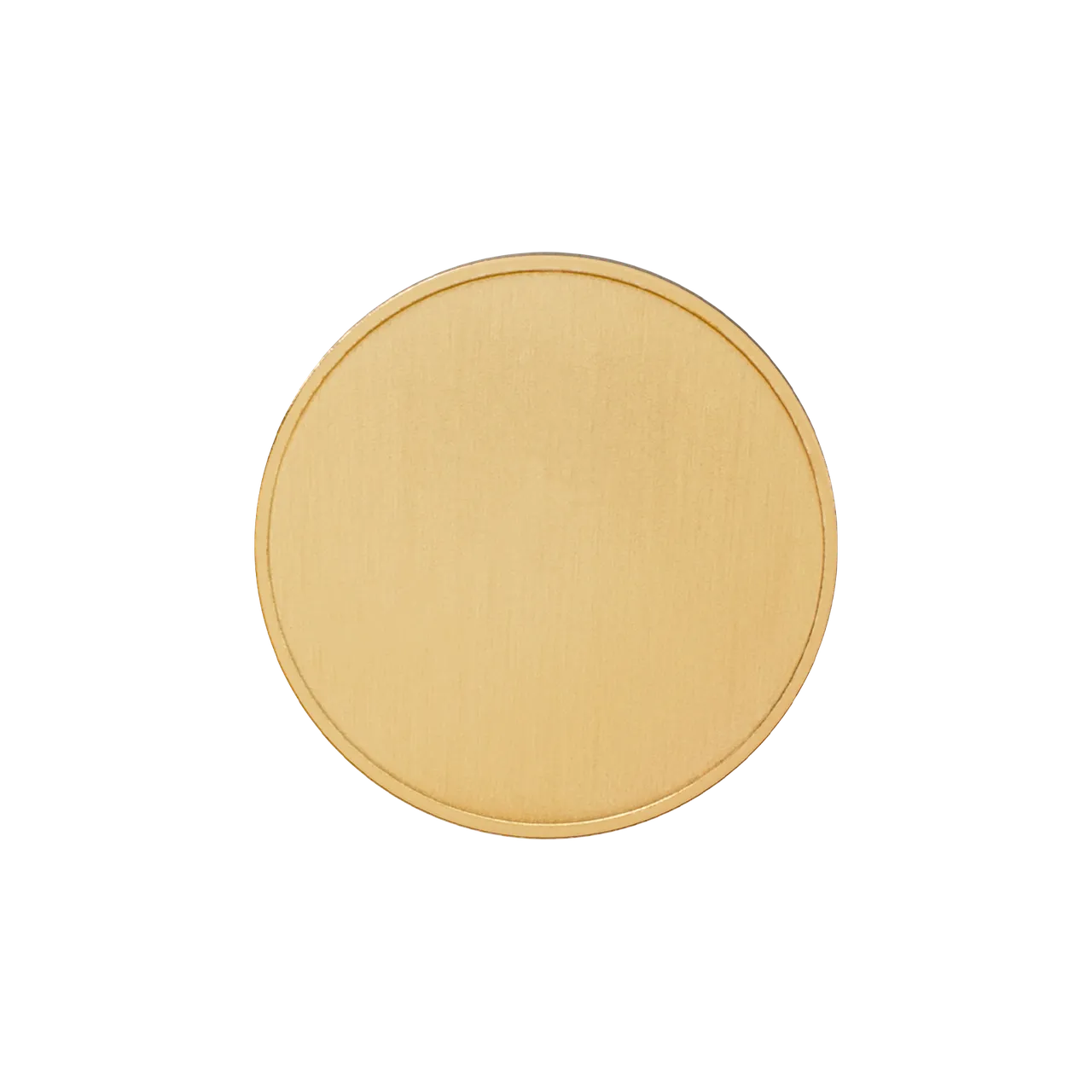 Blank Commemorative Brass Coins