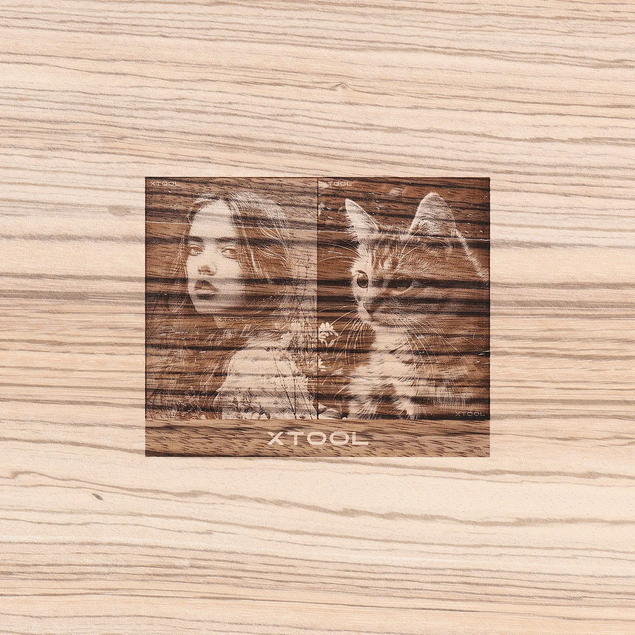 1/8"(3mm) Zebrawood Plywood test grid