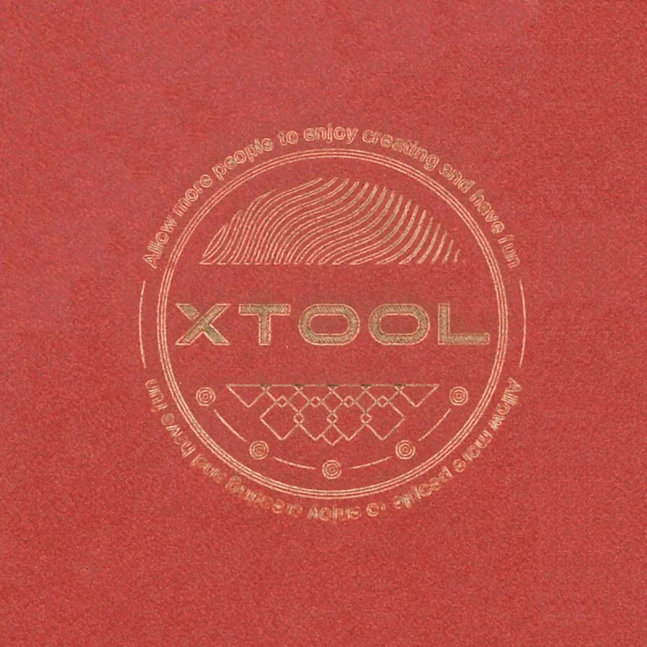 Bright Red Shimmer Paper-7oz(250g) test grid