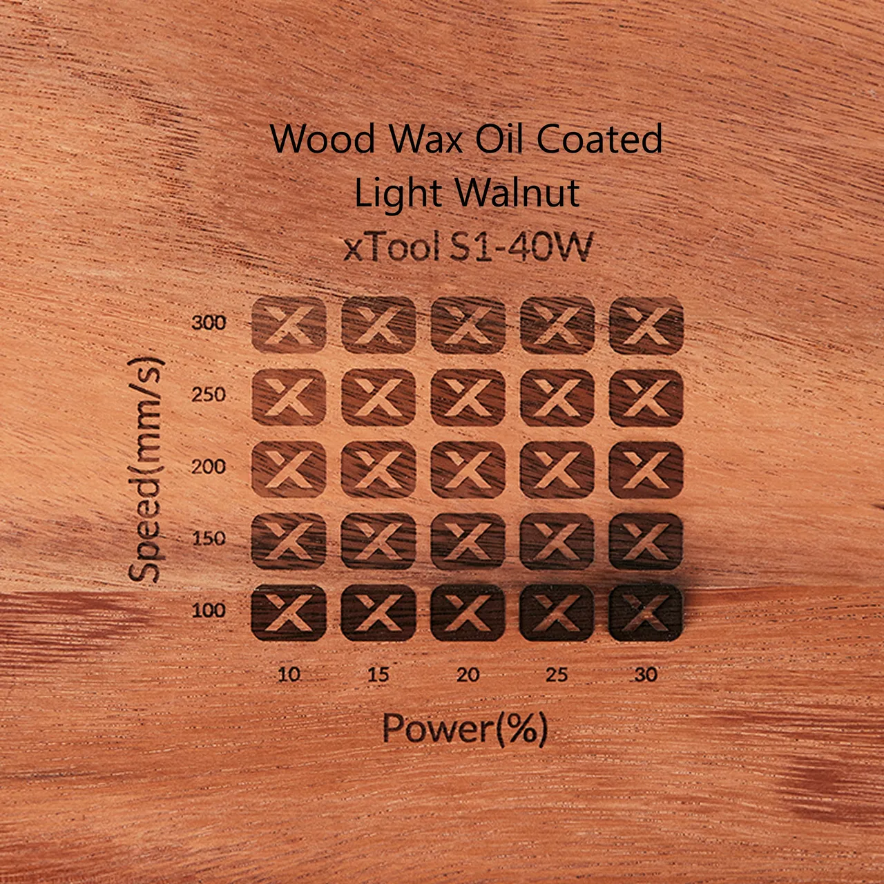 Walnut Cutting Board test grid
