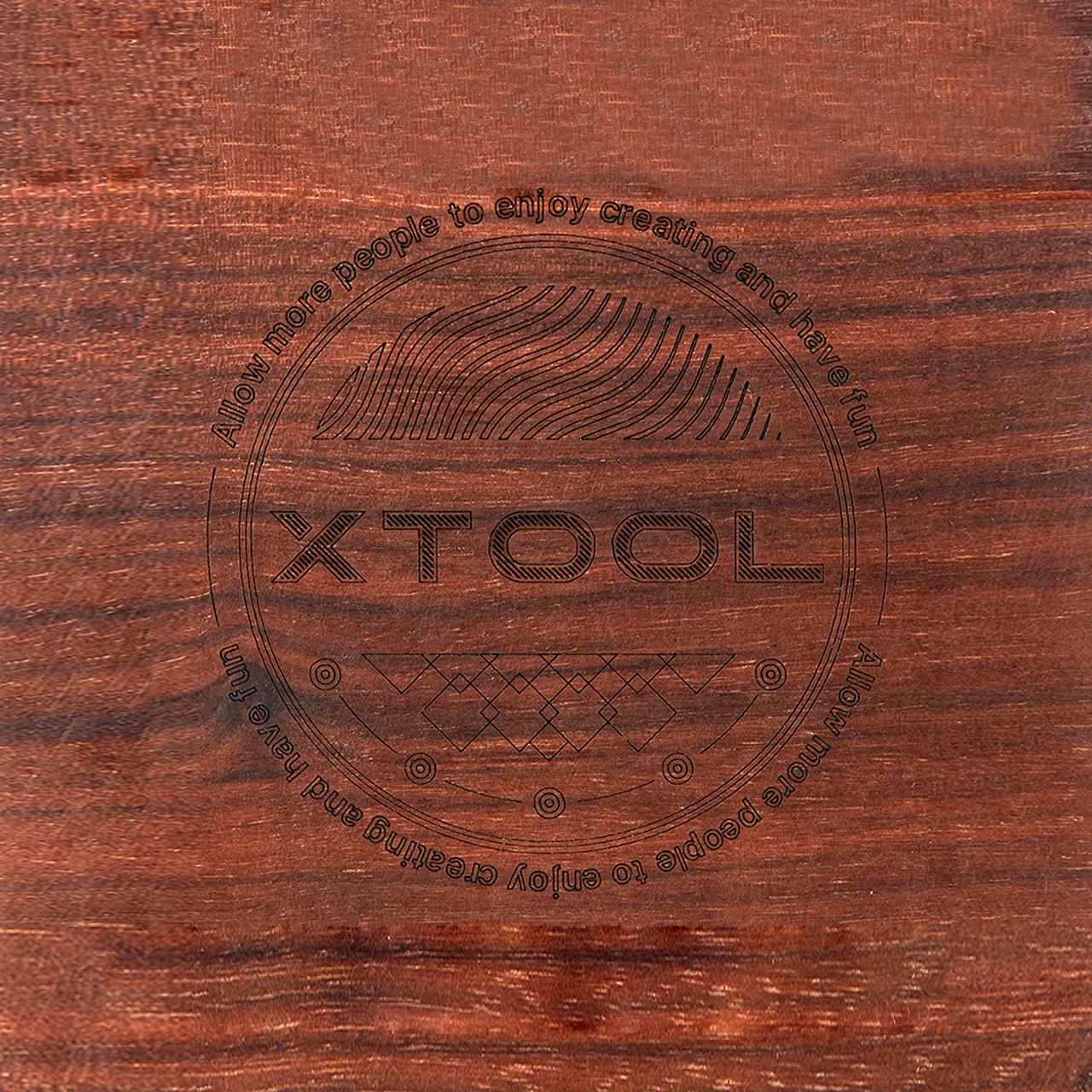 Edible Oil Coated Walnut Wood test grid