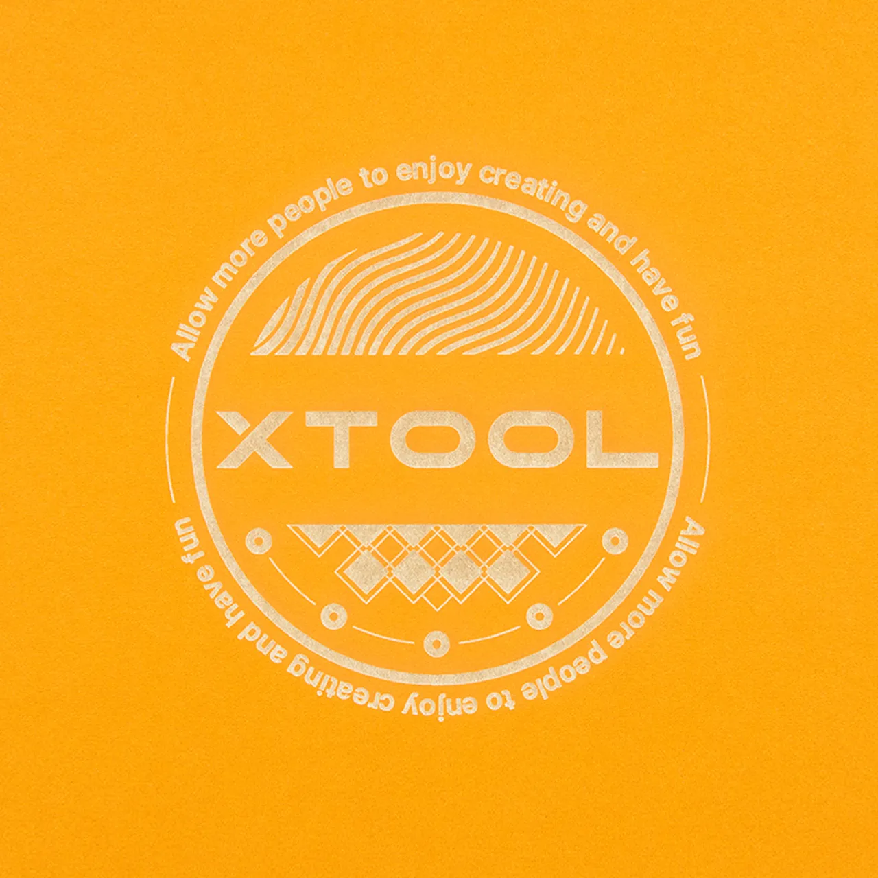 Orange Shimmer Paper-7oz(250g) test grid
