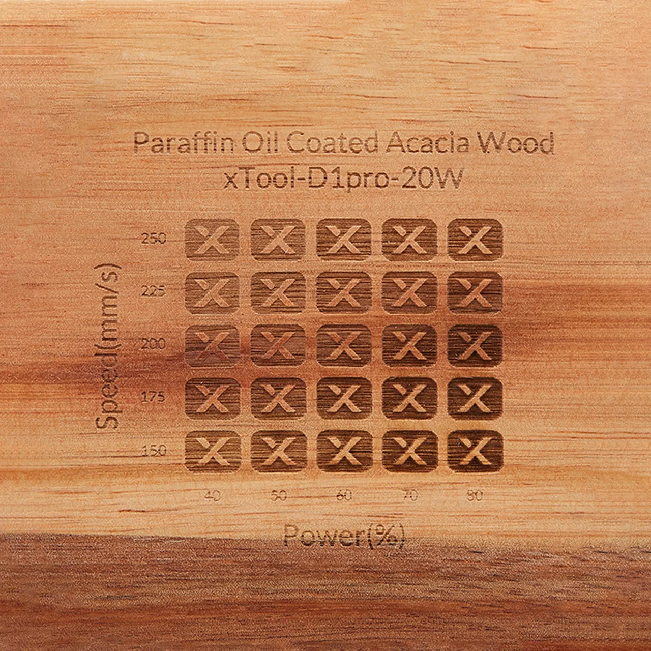 Square Black Marble and Wood Coasters test grid