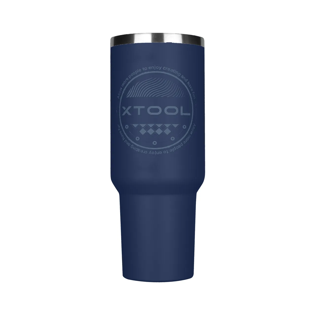32oz(950ml) Blue Insulated Water Bottle with Chug Cap test grid