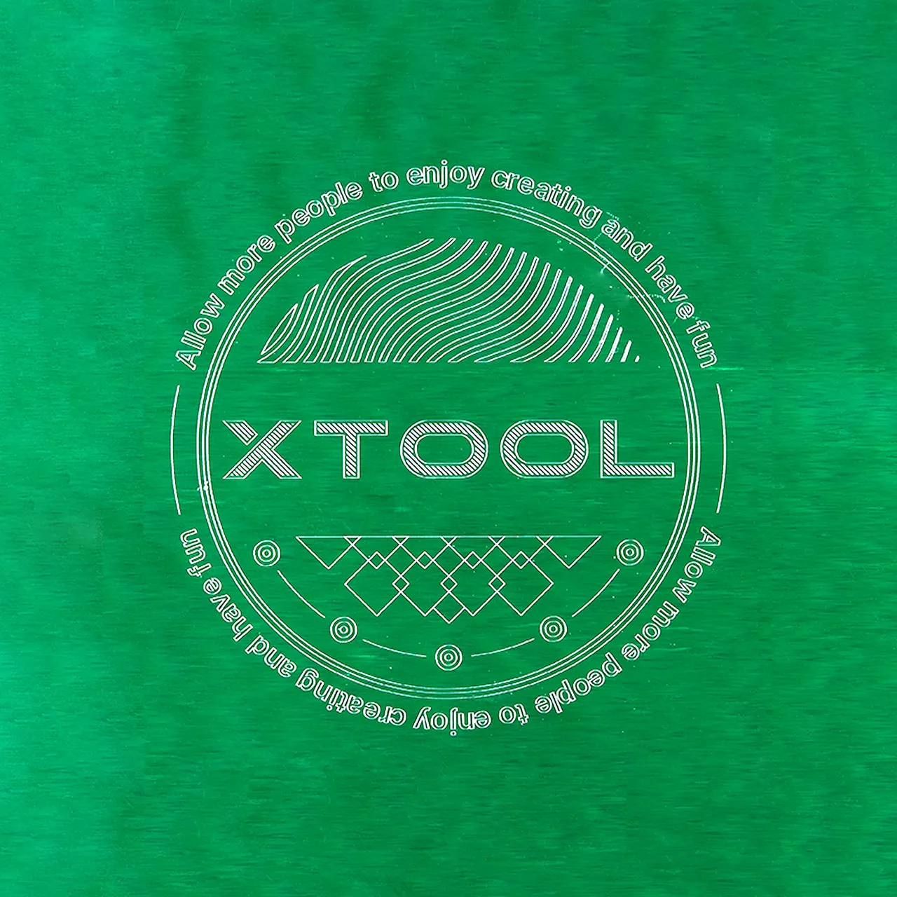 3/64"(1mm) Green Anodized Aluminum test grid