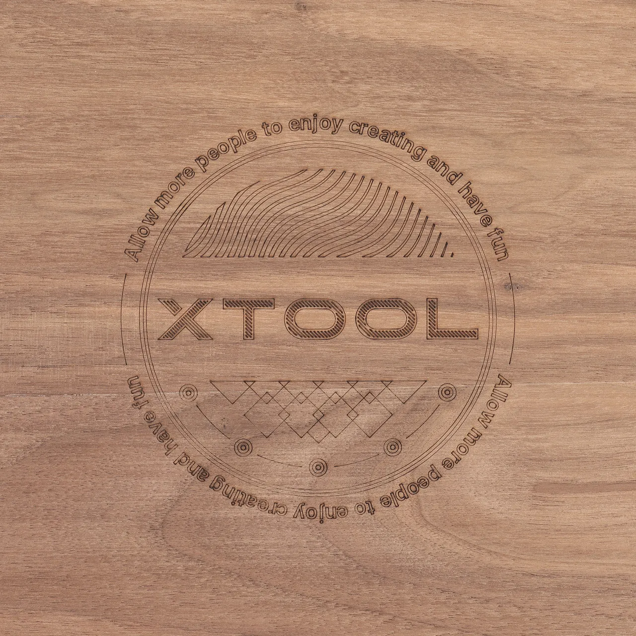 Walnut Wood test grid