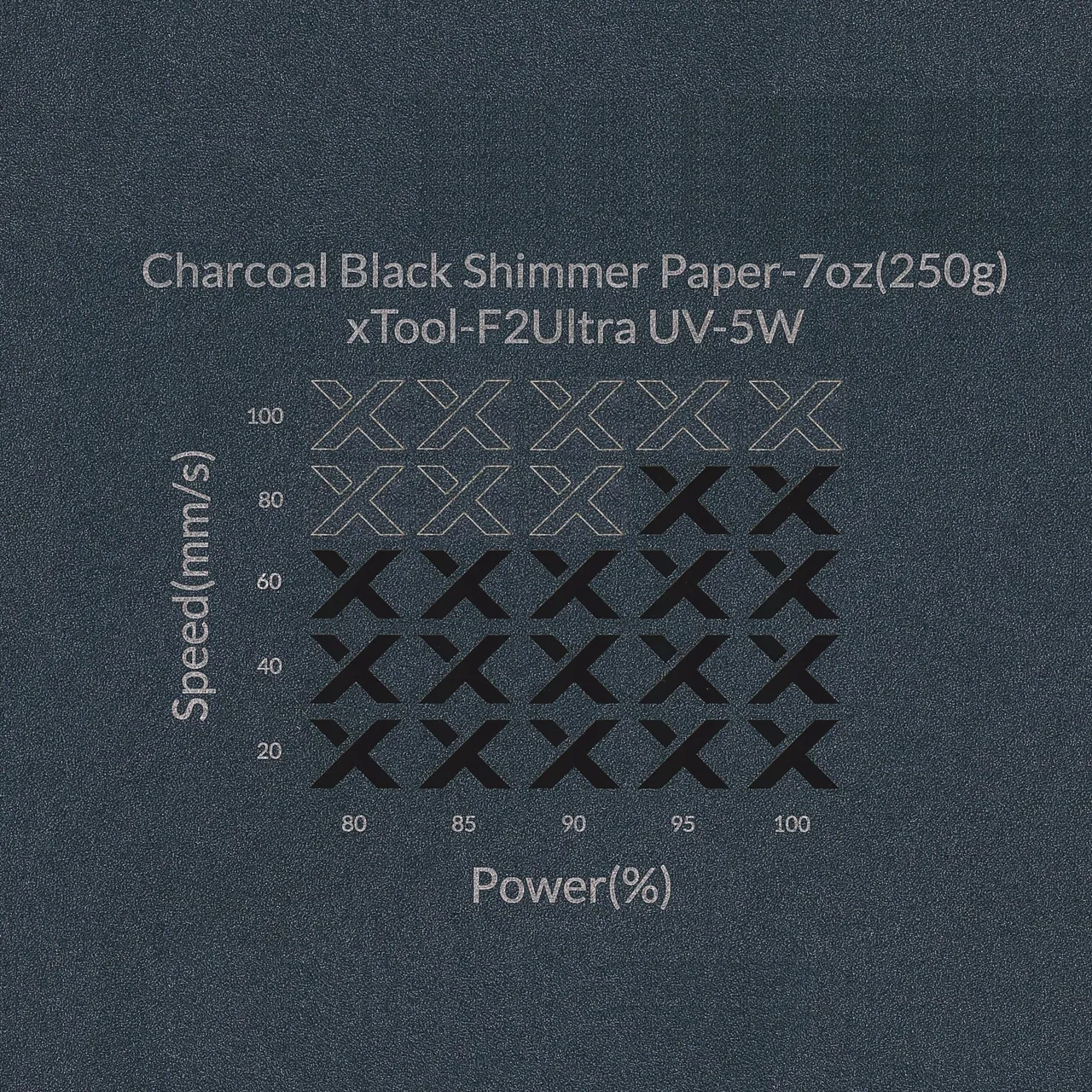 Charcoal Black Gift Card Envelope test grid