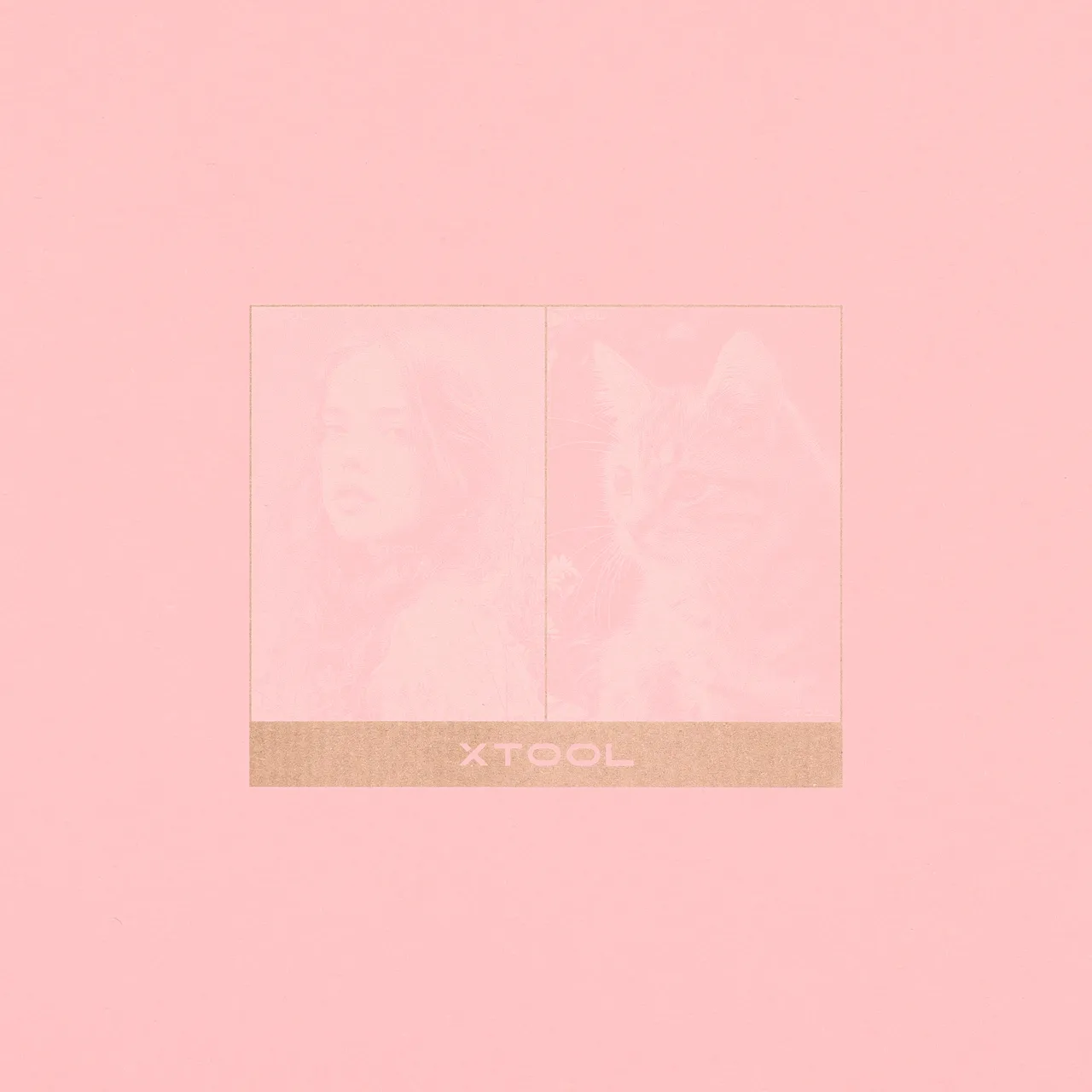Pink Cardstock-9oz(300g) test grid