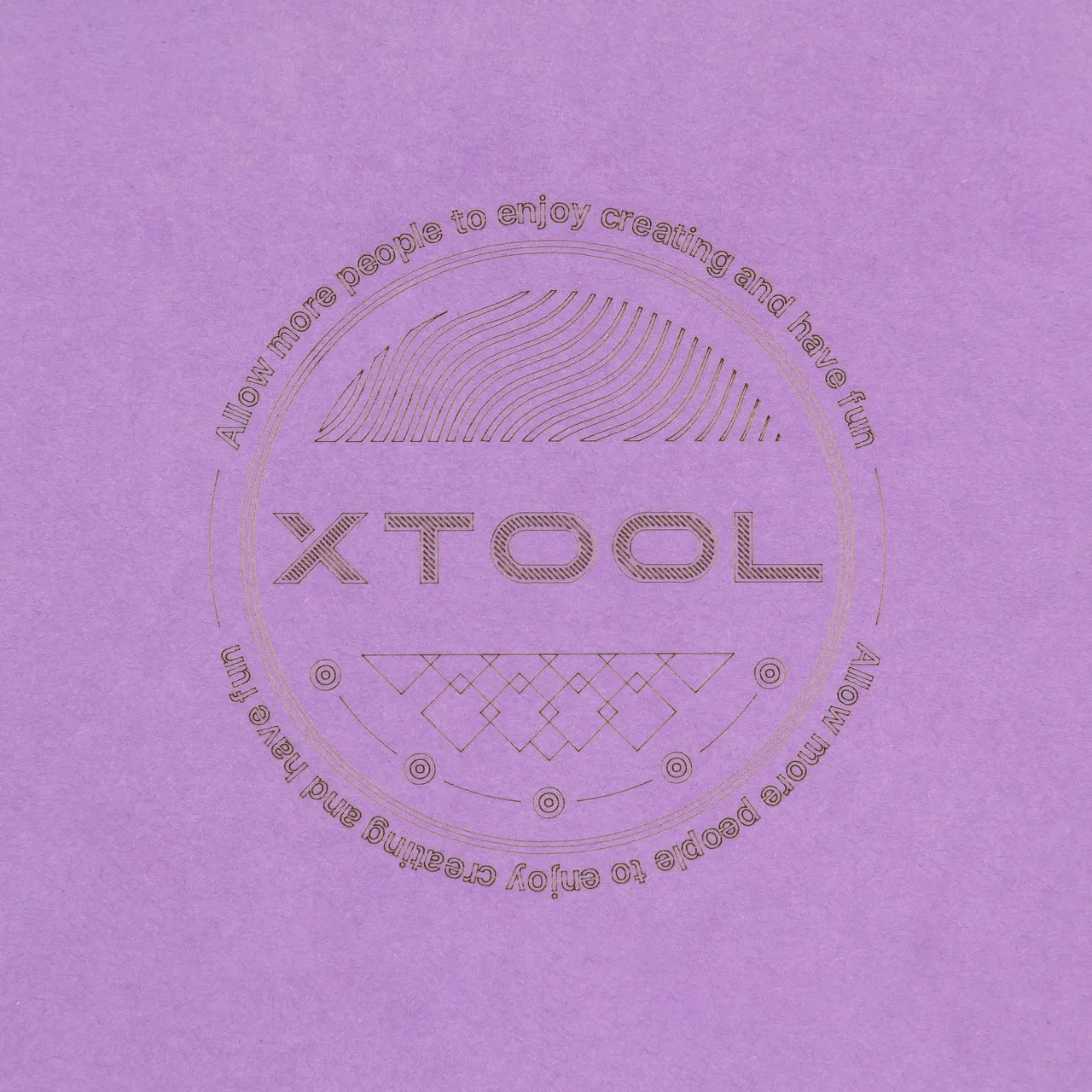 Purple Cardstock-9oz(300g) test grid