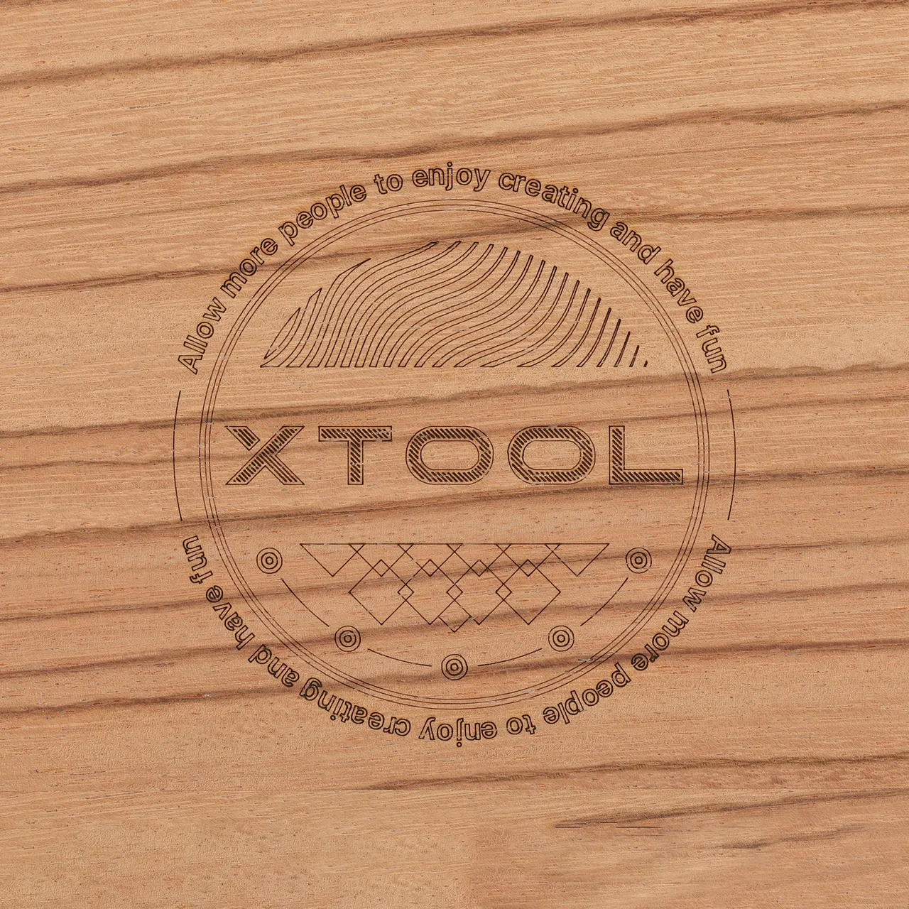 1/8"(3mm) Red Rose Plywood test grid