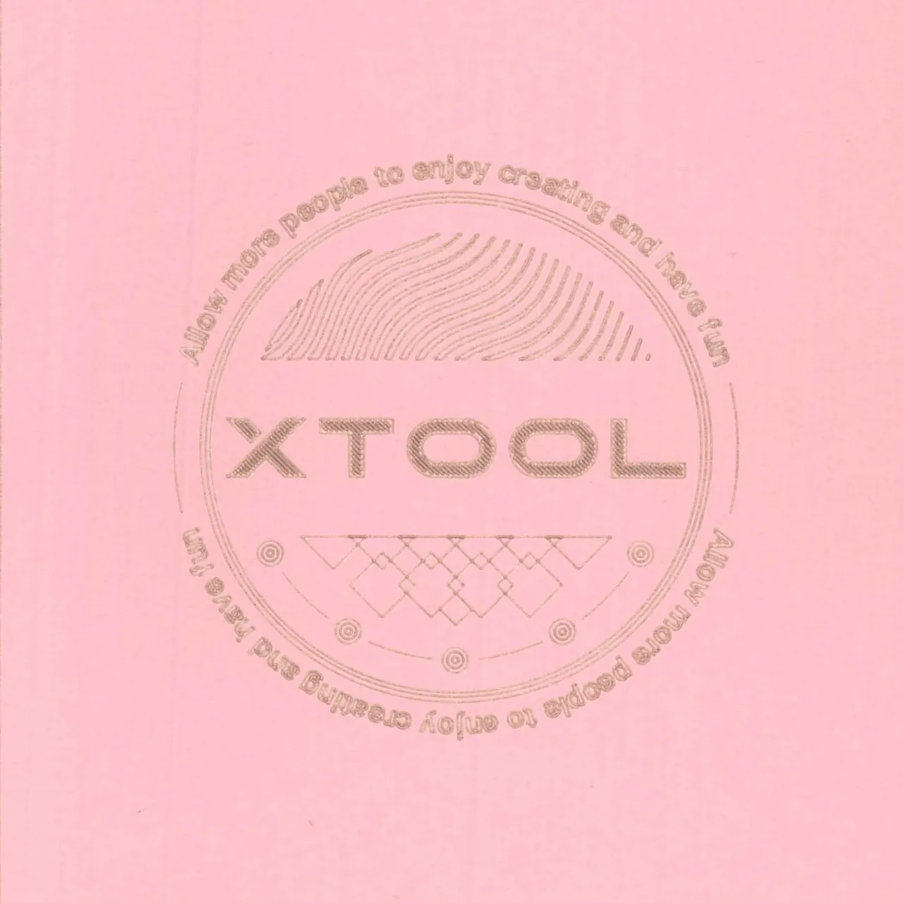 Pink Cardstock-9oz(300g) test grid