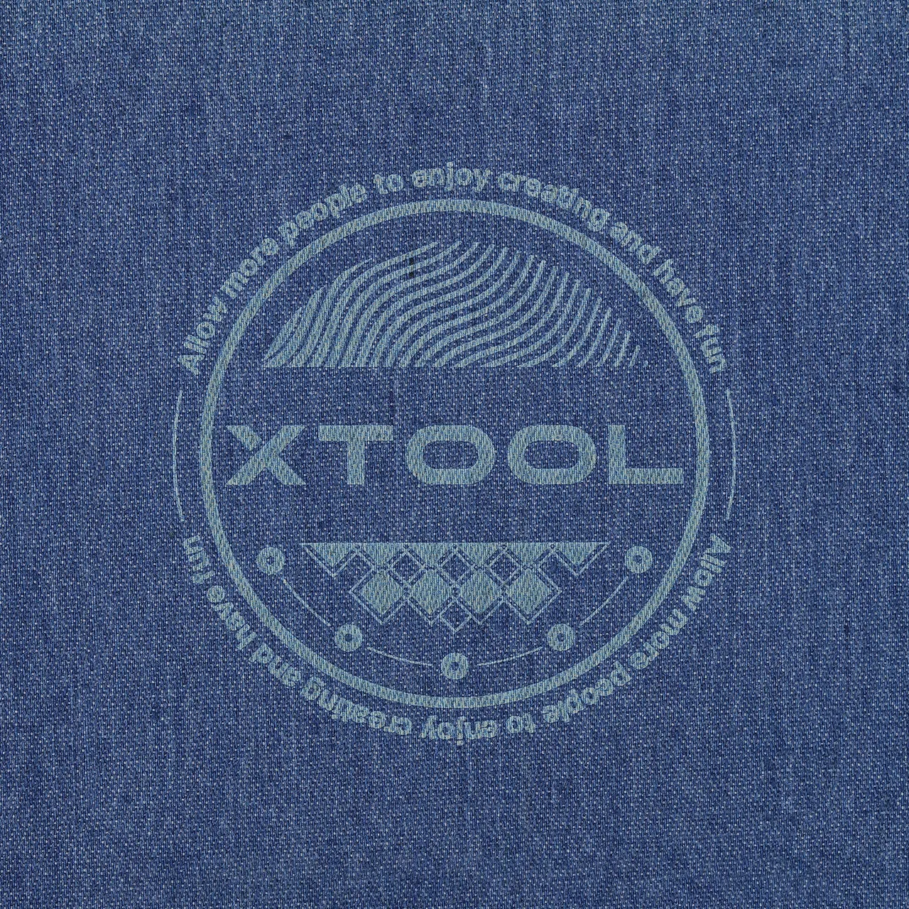 Sky Blue Denim-6oz(200g) test grid