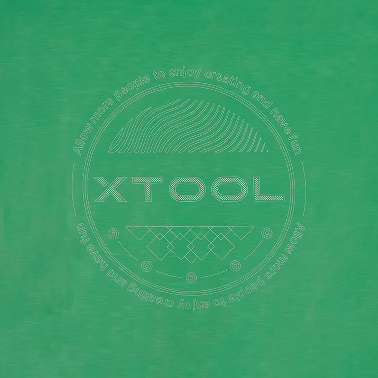 3/64"(1mm) Green Anodized Aluminum test grid