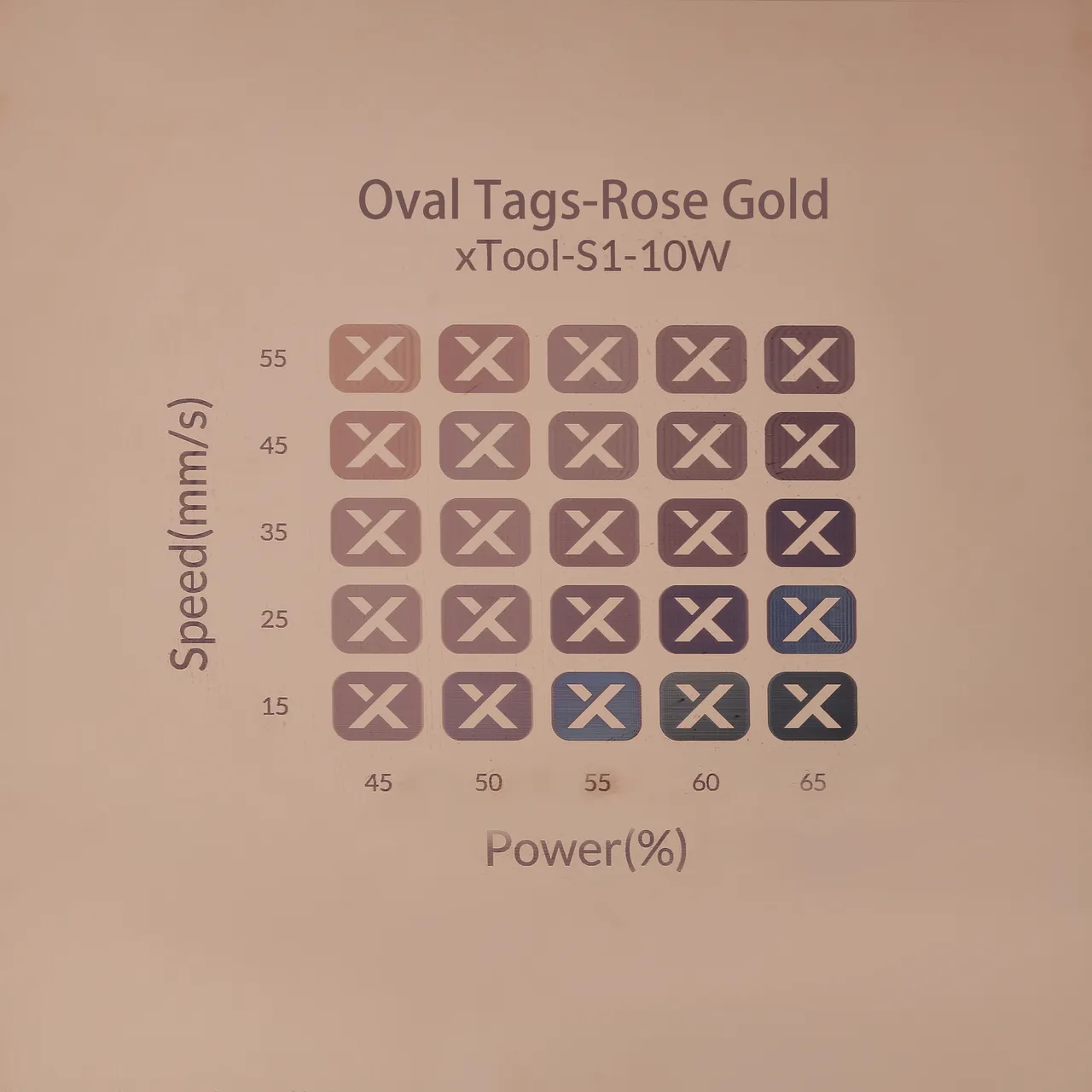 Rose Gold Stainless Steel Envelope Necklace test grid