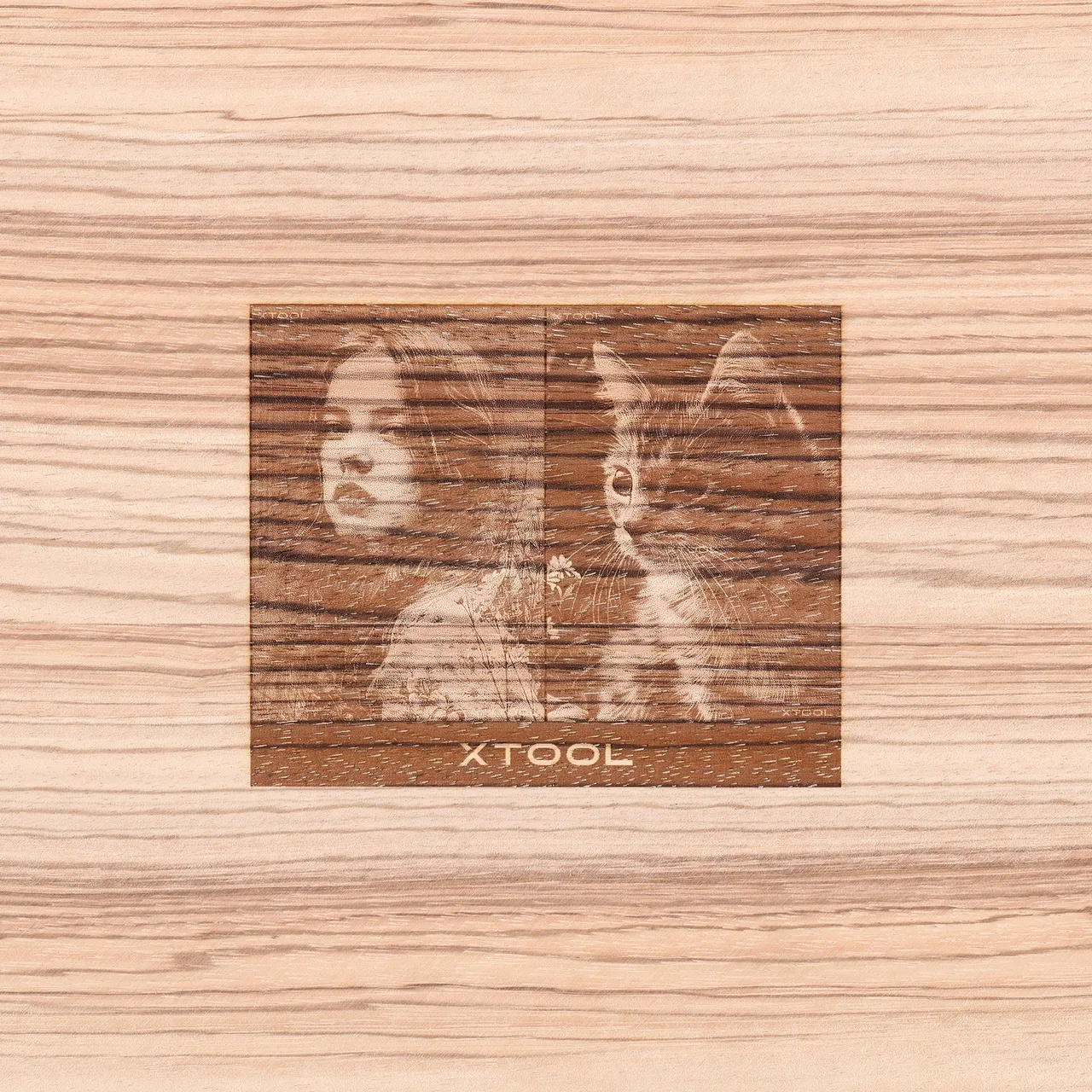 1/8"(3mm) Zebrawood Plywood test grid