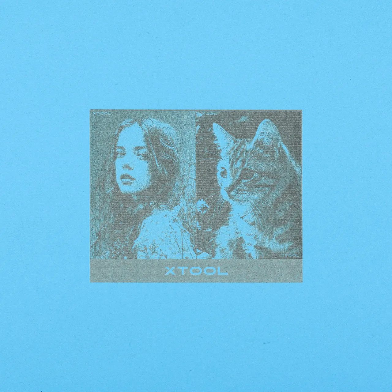 Blue Cardstock-9oz(300g) test grid