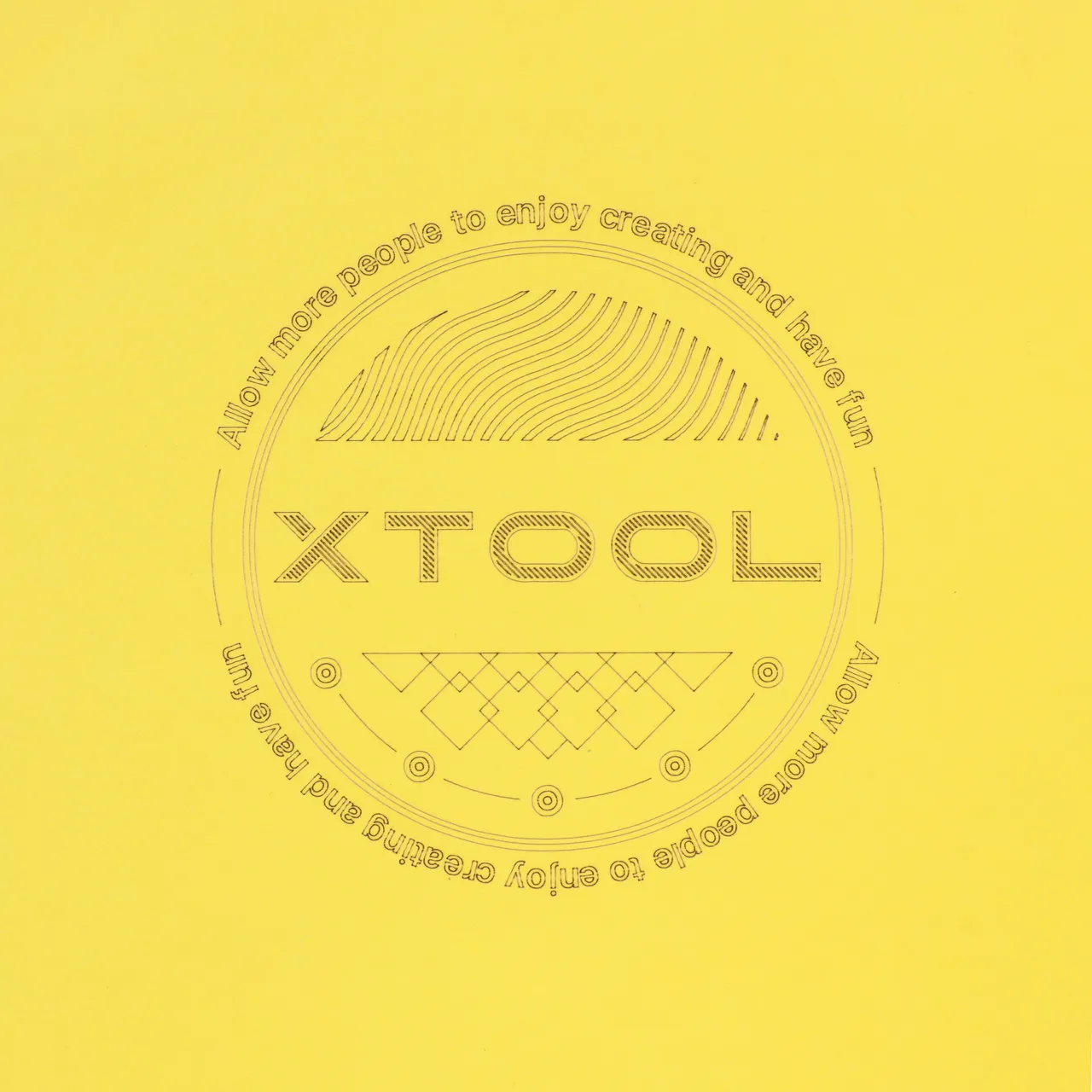 Lemon Yellow Cardstock-9oz(300g) test grid