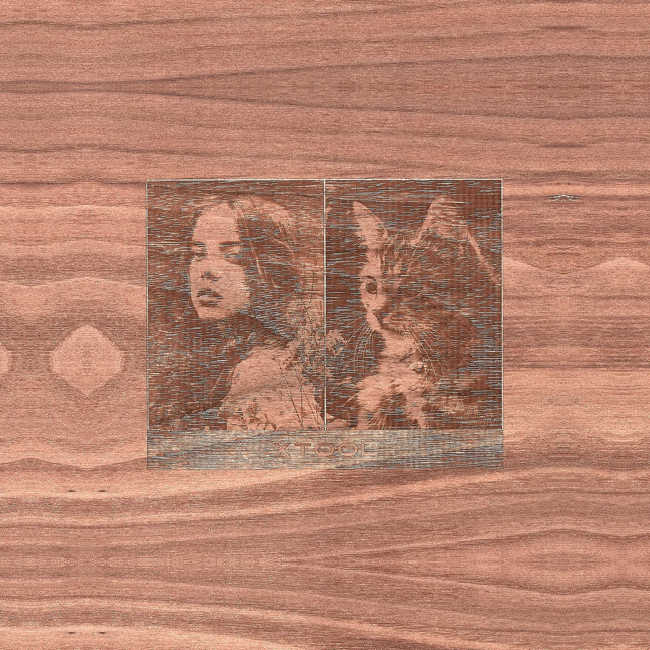 1/8"(3mm) Walnut Plywood test grid