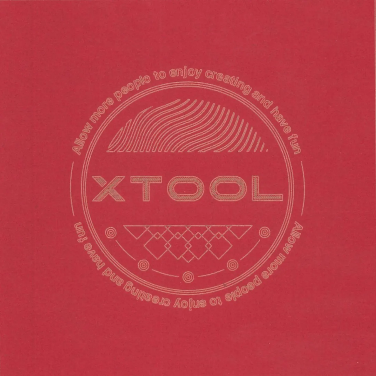 Red Cardstock-9oz(300g) test grid
