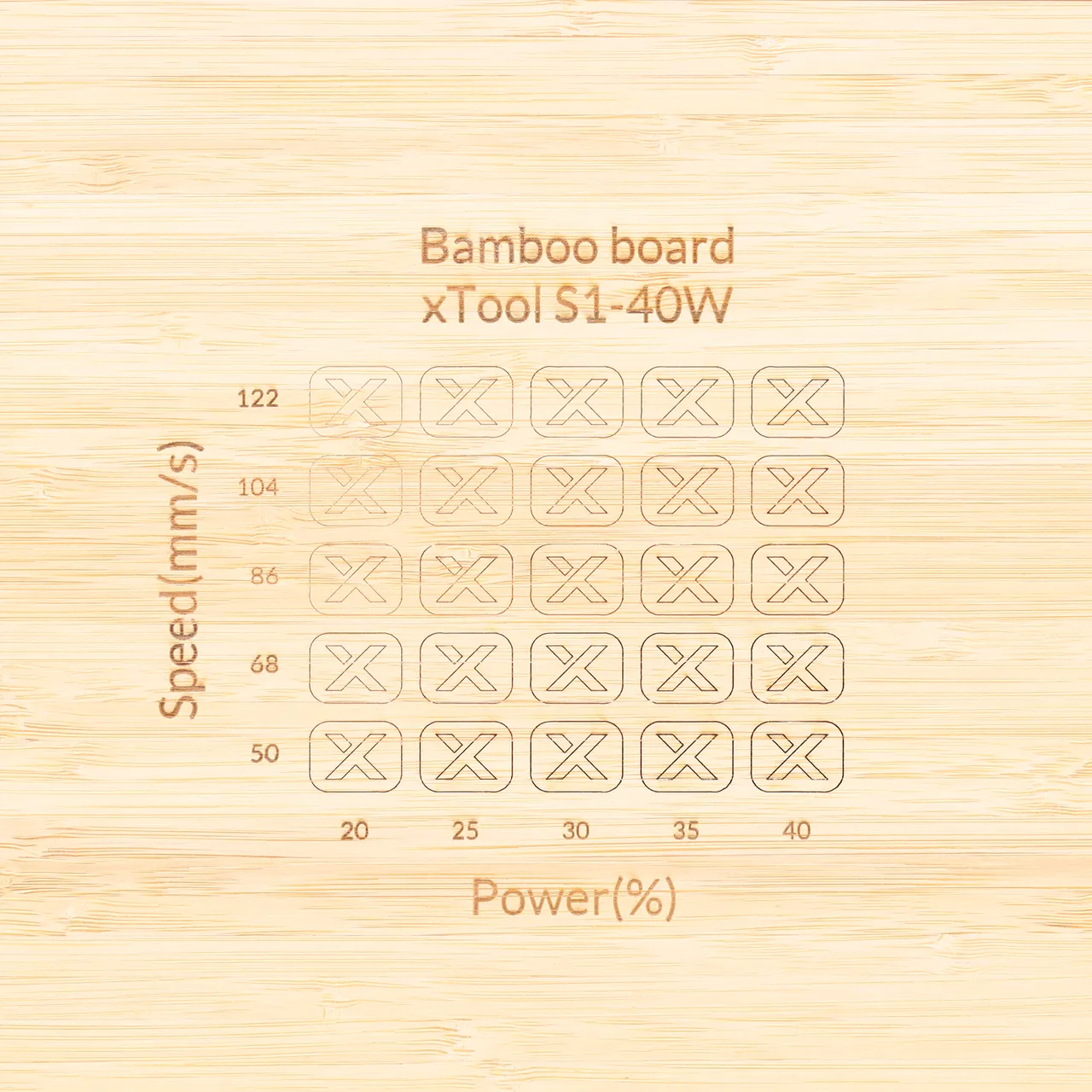 1/8"(3mm) Bamboo test grid