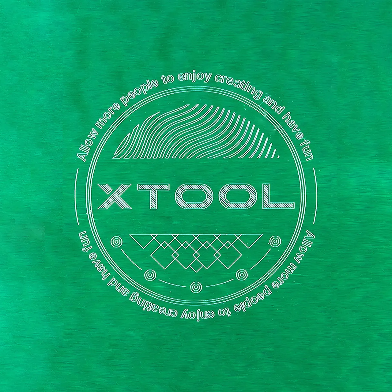 3/64"(1mm) Green Anodized Aluminum test grid
