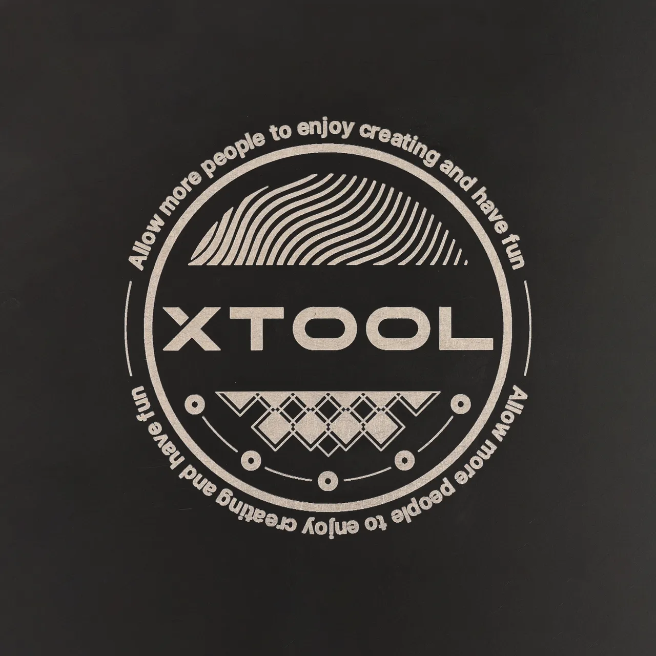 Brushed Black Metal Bookmark test grid