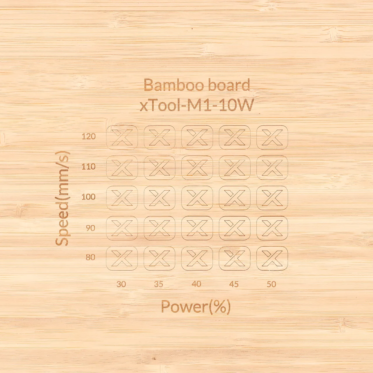 1/8"(3mm) Bamboo test grid