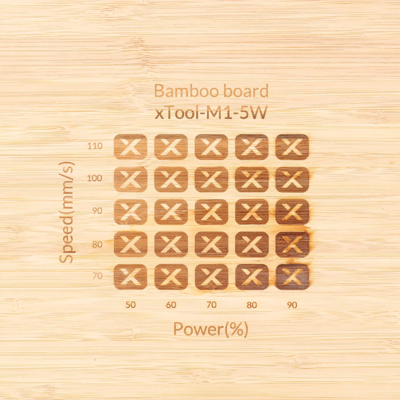 1/8"(3mm) Bamboo test grid