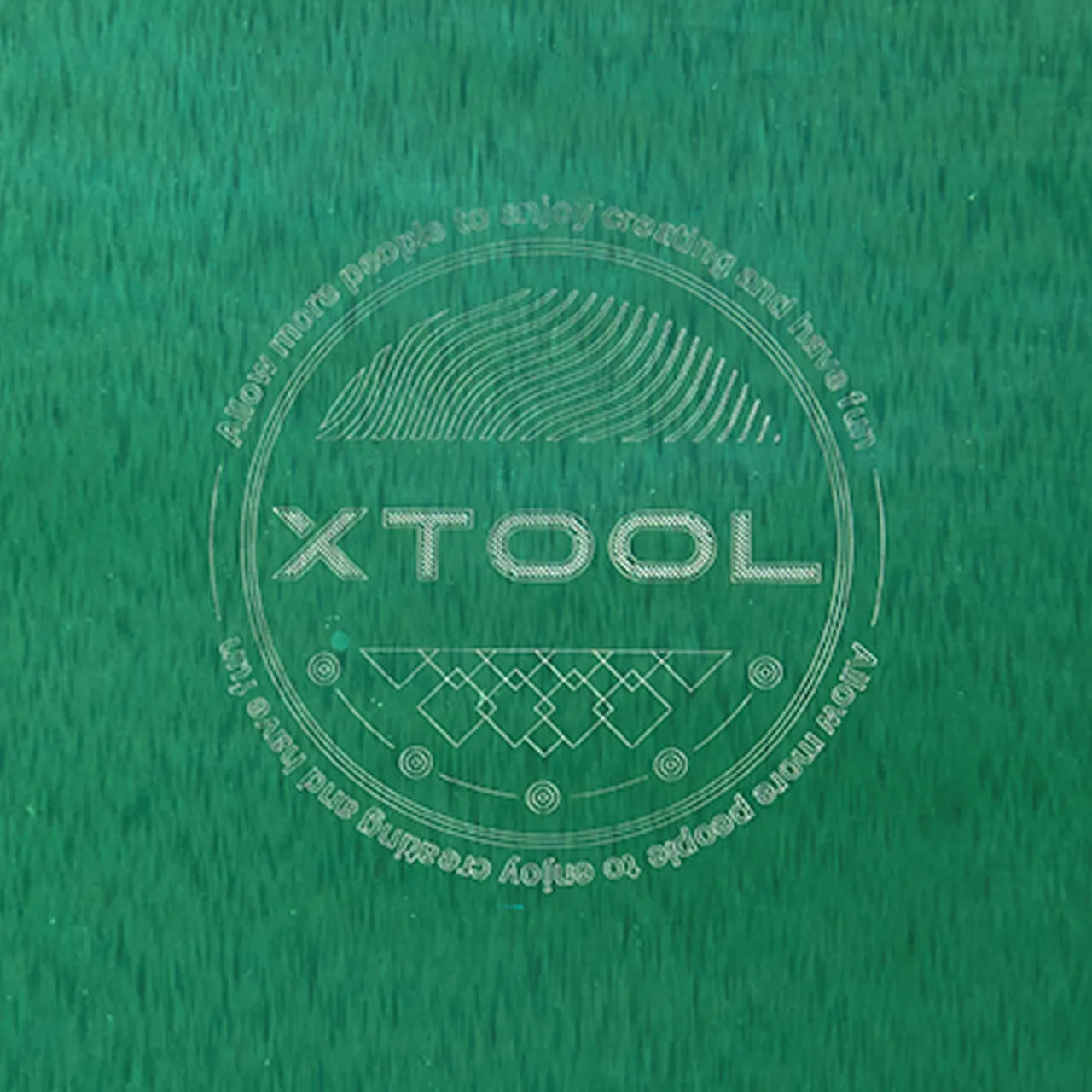 3/64"(1mm) Green Anodized Aluminum test grid