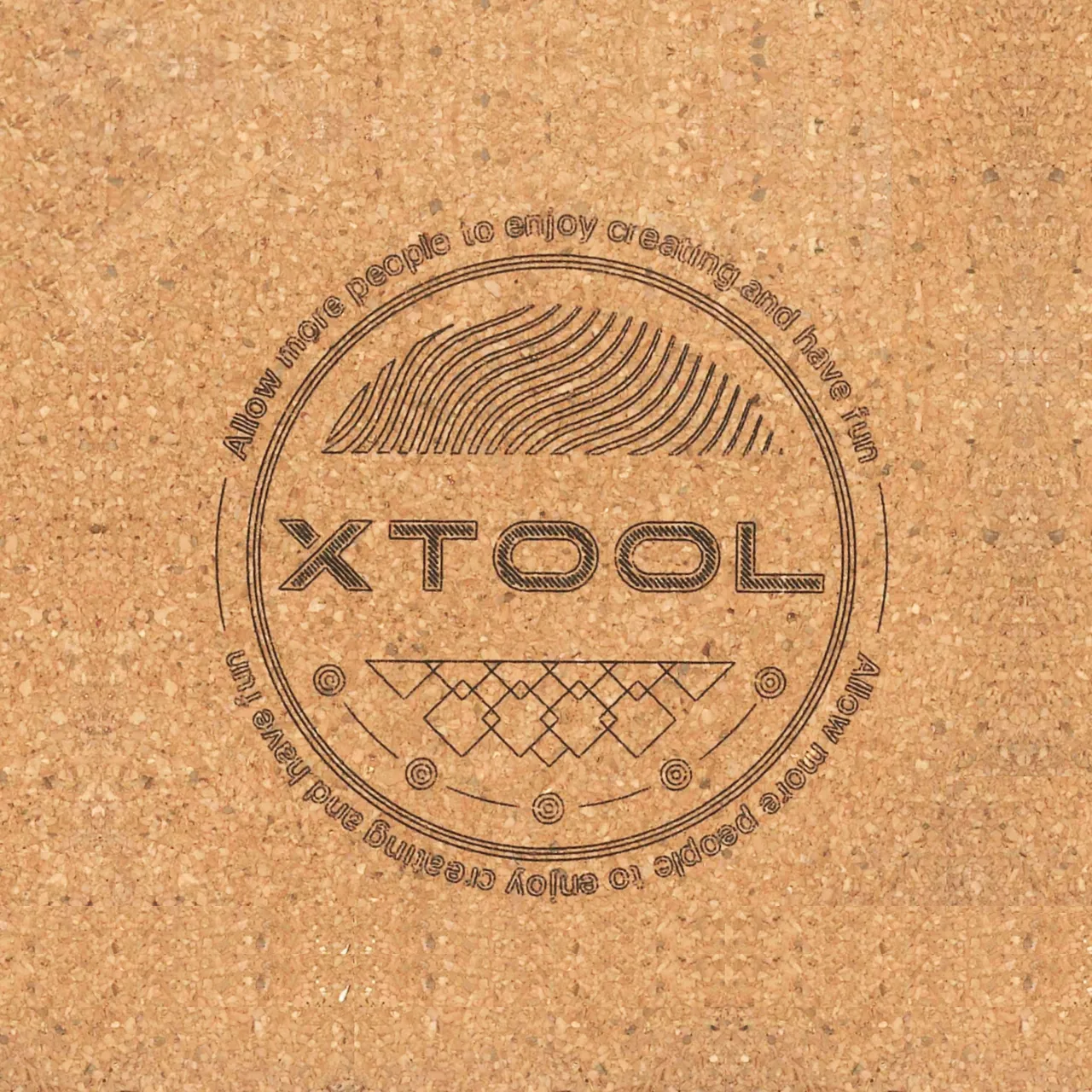 1/48"(0.53mm) Cork test grid